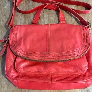 Lucky Brand coral crossbody Boho Festivals